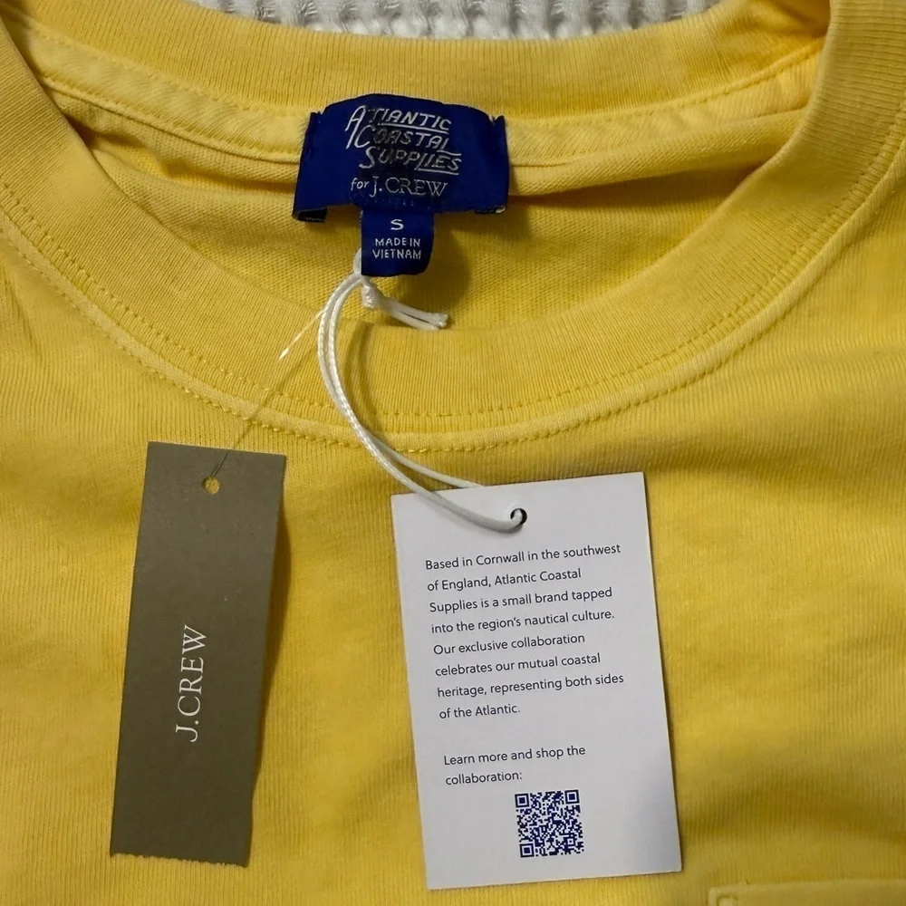 Atlantic Coastal Supplies x J. Crew Men's Vintage Wash Graphic T-Shirt NWT S